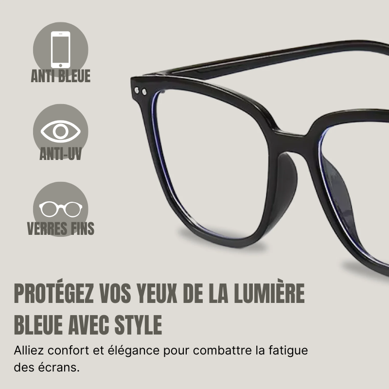 Lunettes anti lumière bleu sur mesure