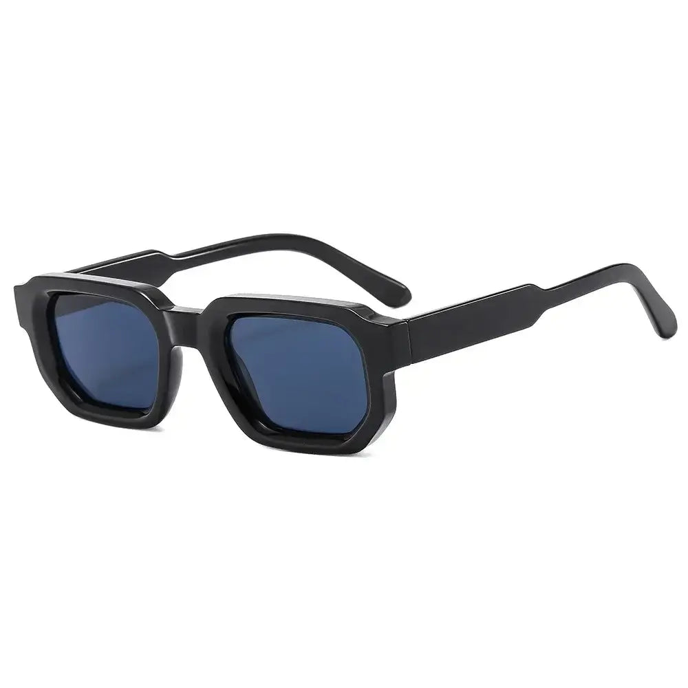Lunette de soleil carré sur mesure d'été vue de face